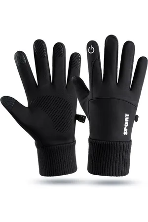 Merkloos Waterdichte handschoenen - Fietshandschoenen - Touch screen proof - Anti Slip - - M