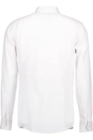 Eton Overhemd Semi Solid Signatue Twill Shirt Lange Mouw Overhemd 100013073