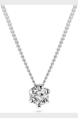Miore Diamant Ketting met Hanger - Dames - 14 karaat Goud - Conflictvrije Diamanten - Halsketting - Handgemaakte Hoogwaardige Sieraden