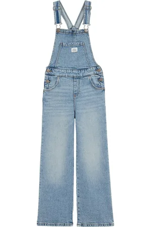 WE Fashion Meisjes relaxed fit tuinbroek