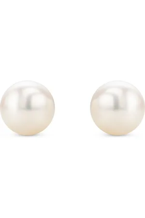 Miore Parels Zilveren Oorbellen Knopjes - 8.0 mm - Allergeenvrij