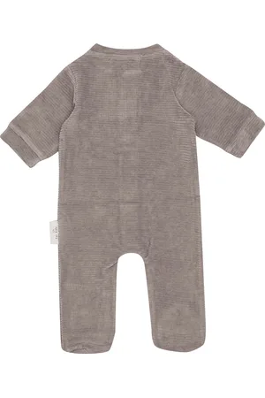 Witlof for kids Boxpakje 62/68 Warm Grey velvet rib