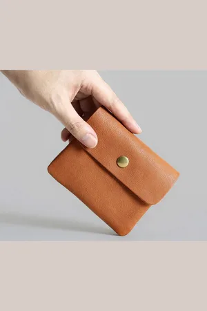 Dottilove Portemonnee Echt Leer - - Compacte Portemonnee - Fashion Portemonnee - Cadeau voor Haar - Cadeau idee