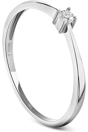 Miore Ring met Diamant Dames - 9 Karaat - Kleur - Trouwringen