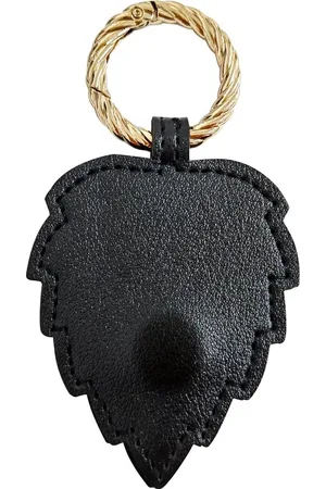Merkloos Hoedclip voor reistas - Magnetische hoedenclip - PU lederen hoedenclip - Bladvormige hoed - Dames en heren - Zwart