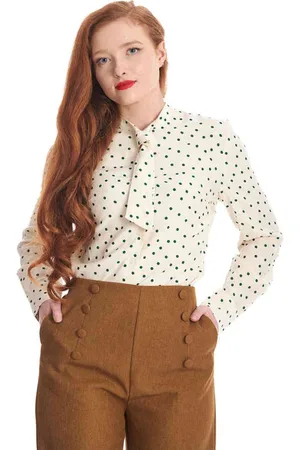 Banned Retro Spot Envy Blouse - S
