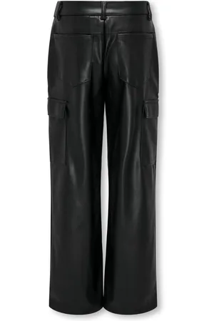 ONLY Kids meisjes broek HERO Black Cargo Fit