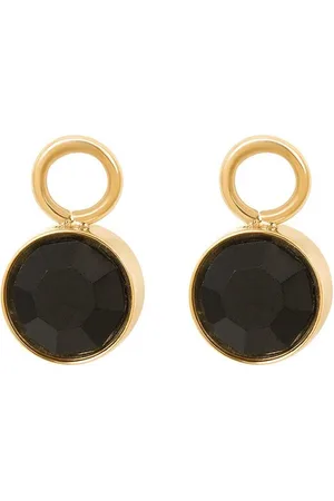 Ixxxi Jewelry-Stone Black Diamond- -Dames Oorbellen-One-Size