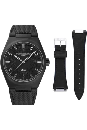 Frederique Constant Highlife Automatic X The Avender EXCLUSIVE LIMITED EDITION FC-303TA3DNH6 Horloge - Rubber - Zwart - Ø 39 mm