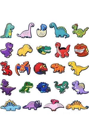 Merkloos Bedelset 13-110 stuks decoraties klompen polsband armband feestsurprises meisjes jongens cartoon voor Crocs feestdecoratie verjaardag Kerstmis schoenaccessoires