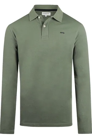 McGregor Long Sleeve Poloshirt Sage