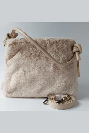 Bulaggi FUR hobo - hand schouder tas - - VEGAN - diervrij - imitatie fur - super zacht - ruim