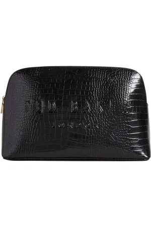 Ted Baker Crocana Makeup Tas Dames - One Size - Zwart