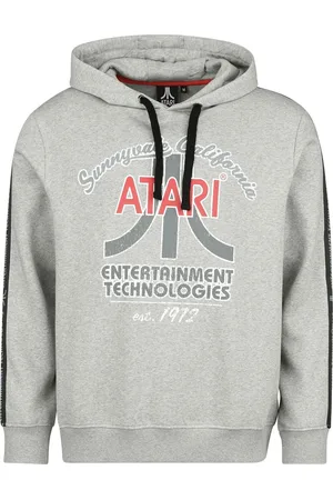 Atari Vintage Logo Trui met capuchon gemêleerd XL Heren