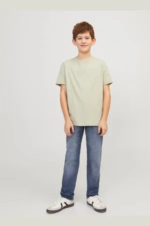 JACK & JONES Jack&Jones jongens spijkerbroek GLENN Blue Denim Slim Fit