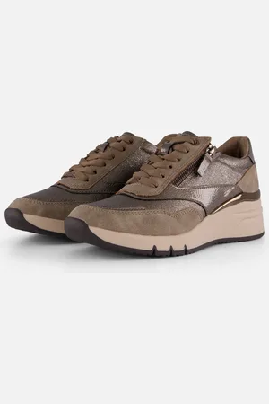 QS by s.Oliver Sneakers taupe Synthetisch - Dames