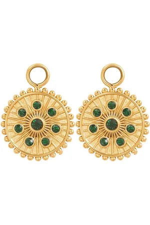Ixxxi Jewelry-Midnight Emerald- -Dames Oorbellen-One-Size