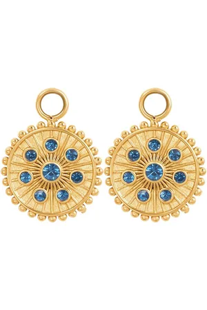 Ixxxi Jewelry-Midnight Capri Blue- -Dames Oorbellen-One-Size