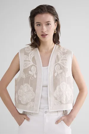 Summum Woman Geborduurde - Gilet - - M