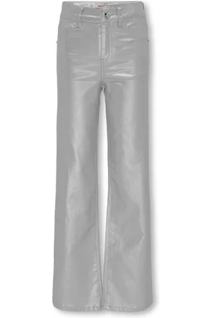 ONLY KOGJUICY WIDE METAL COATED PNT Meisjes Broek