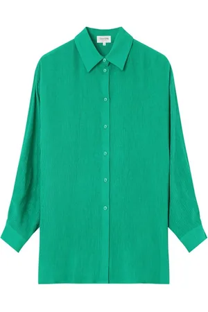 Grace & Mila Groene oversized blouse Market