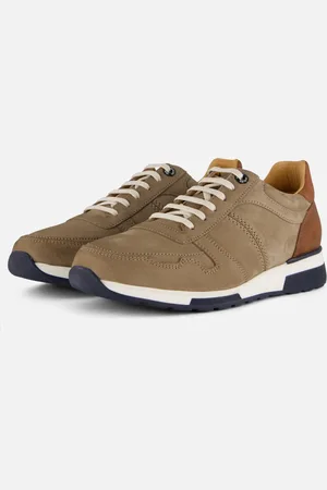 Van Lier Positano Sneakers taupe Nubuck