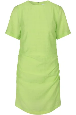 Modstrom Neon groene korte jurk Ibi