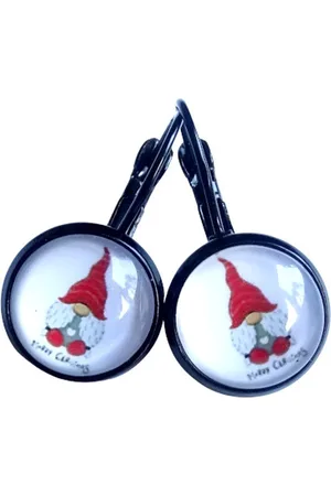 2 Love It Gnoom - Oorbellen - Kerst - Herfst - Winter - Lengte 2,5 cm - Doorsnee 12 mm