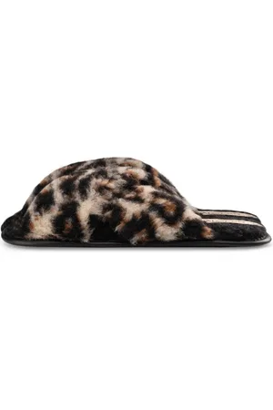 Alwero Sloffen Twenn X Panter black 35-36