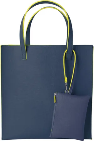 Remember Handbag with pouch - Denim