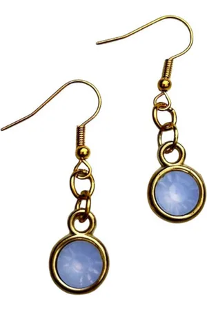 2 Love It Bling W - Oorbellen - Lengte 4 cm - Stainless steel - - Goudkleurig