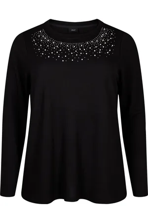 Zizzi VLUCCA, L/S, BLOUSE Dames Blouse - Black