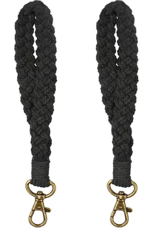 Merkloos Stijlvolle Boho Vriendinnen Sleutelhangers Met Handgemaakte Macramé Polsbanden