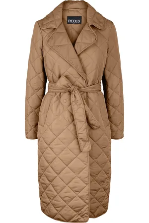 Pieces® PCKRANCISKA QUILTED COAT KAC Dames Gequilte jas