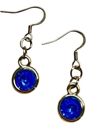 2 Love It Bling AB - Oorbellen - Stainless steel - Aquablauw - Zilverkleurig