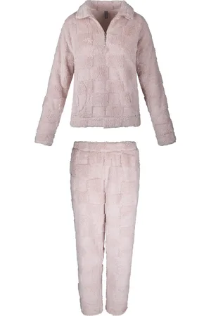 LingaDore Fluffy Huispak Rose Smoke - maat XXL
