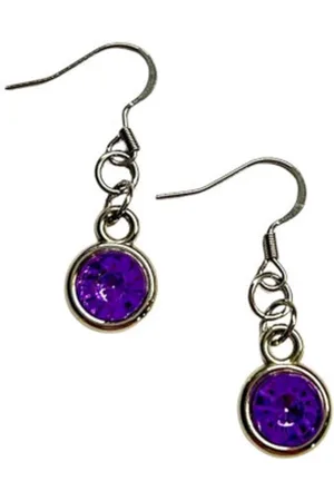 2 Love It Bling L - Oorbellen - Stainless steel - - Zilverkleurig