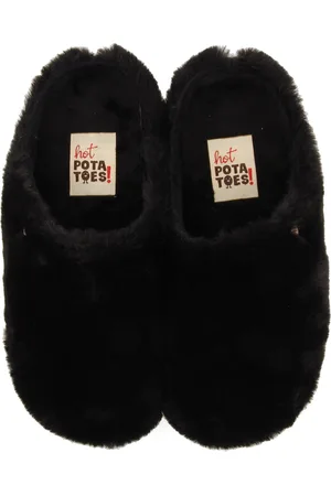 HOT POTATOES Oberdorf Sloffen Dames - Black