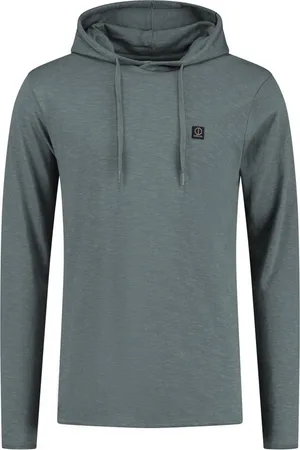 Dstrezzed Hoodie Heavy Slub Grijsblauw