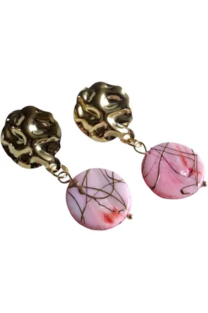2 Love It Marble - Oorbellen - Lengte: 4 cm - Diameter 2cm