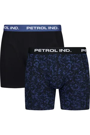 Petrol Industries Heren 2-pack Boxershorts Drifter - Zwart