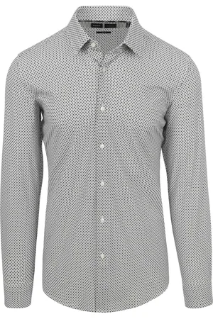 HUGO BOSS Hank Overhemd Stretch Print