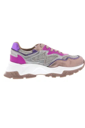 DWRS Dames Sneakers Chester Steel Fuchsia