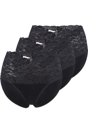 Nina Von C. Dames taille pants 3 pack Fine Cotton