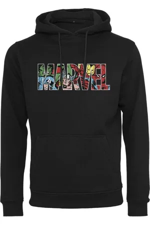 Merchcode Marvel - Marvel Logo Character Hoodie/trui - 2XL