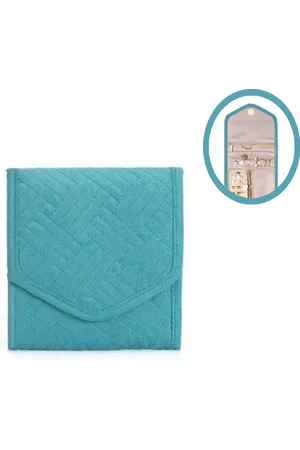Sieradenorganizer - Mini-groen - 1 stuk - 41*14*1cm - sieraden doos - opbergtas voor sieraden - Sieradenorganizer reisetui voor ringen oorbellen halskettingen horloges