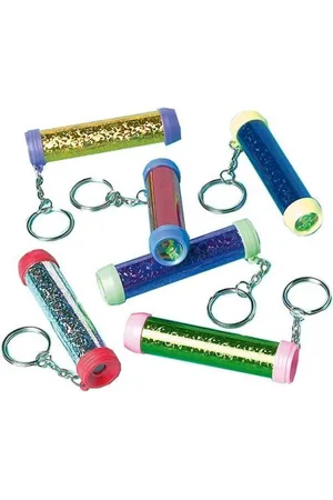 Amscan Sleutelhangers Caleidoscoop 8 Stuks