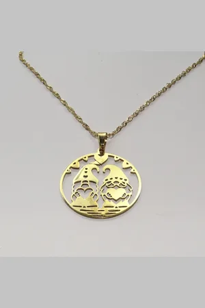 2 Love It Gnoom - Ketting - Stainless steel - Lengte 45 cm + 5 cm verlenging - Kerst