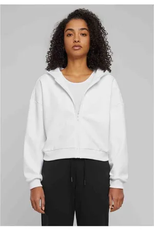 Urban classics Cozy Short Vest met capuchon - 3XL
