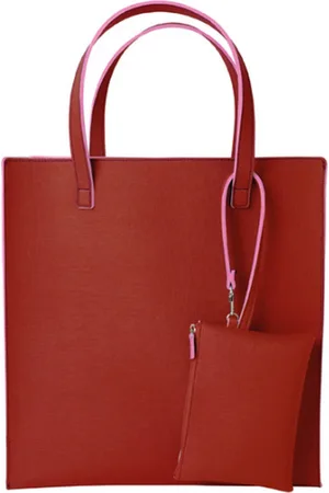 Remember Handbag with pouch - Chili